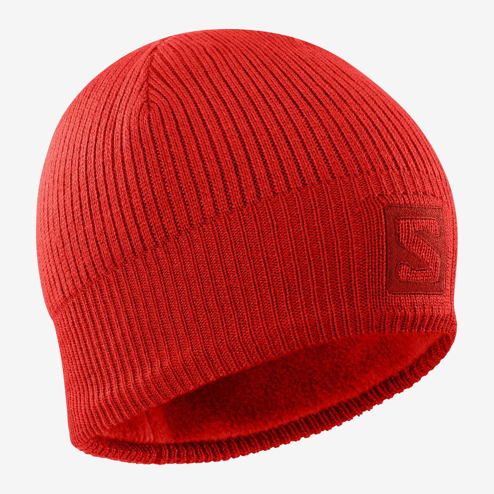 Gorros Salomon Hombre Rojas - Salomon Argentina LOGO ,851632-SGY